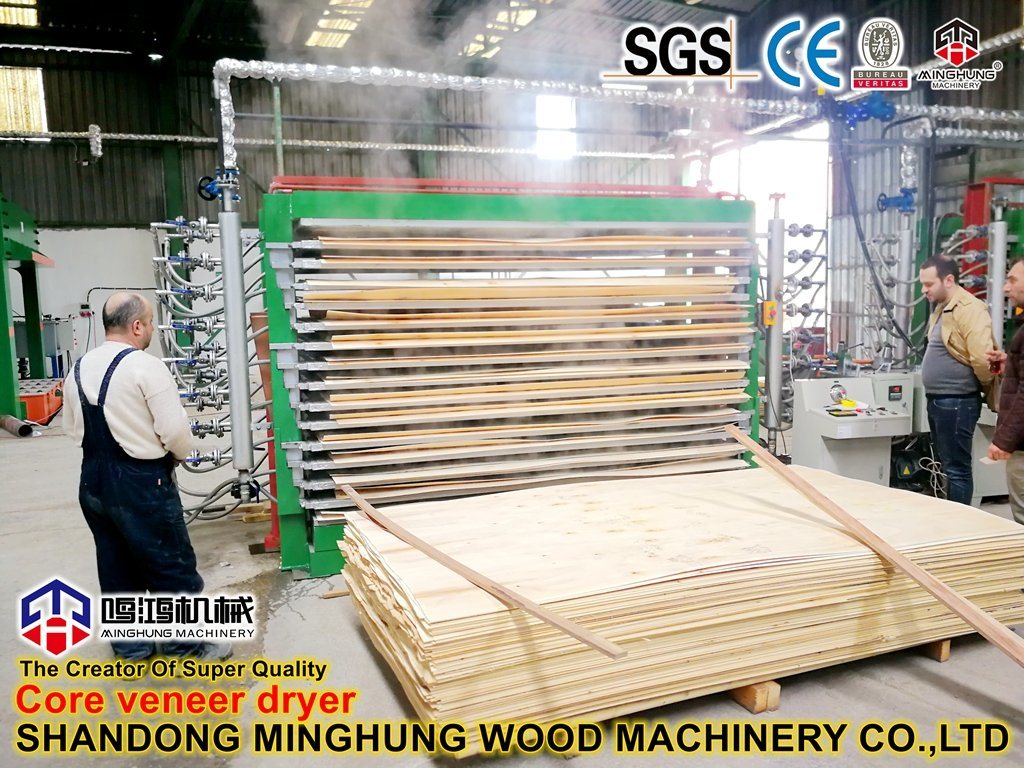 Veneer Drier untuk Pengeringan Veneer Core