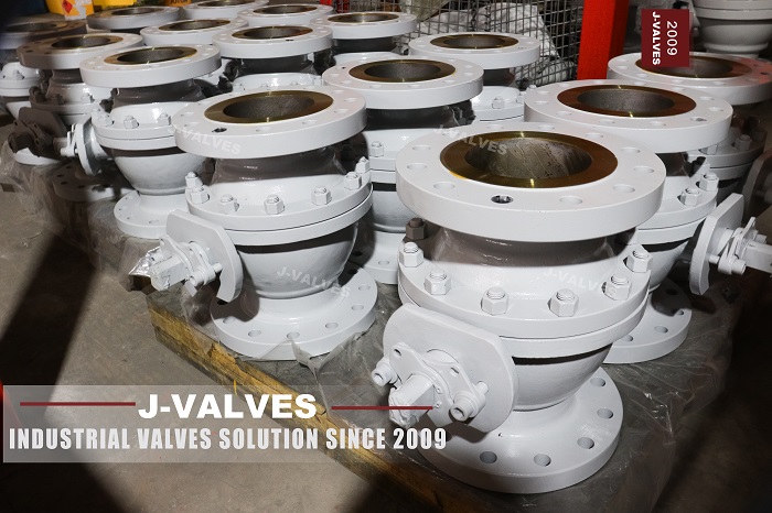 WCB floating ball valve (3)