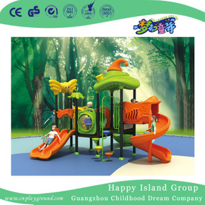  Gemüsedach im Freien mit Schmetterlings-Kinderspielgeräten (HG-9401)