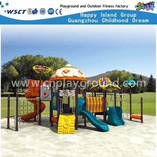 Outdoor Weltraum verzinktem Stahl Spielplatz für Kinder spielen (HA-04501)