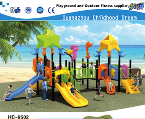 Outdoor Sea Jinn Children Praktischer Sea Breeze Spielplatz aus verzinktem Stahl (HC-8502)