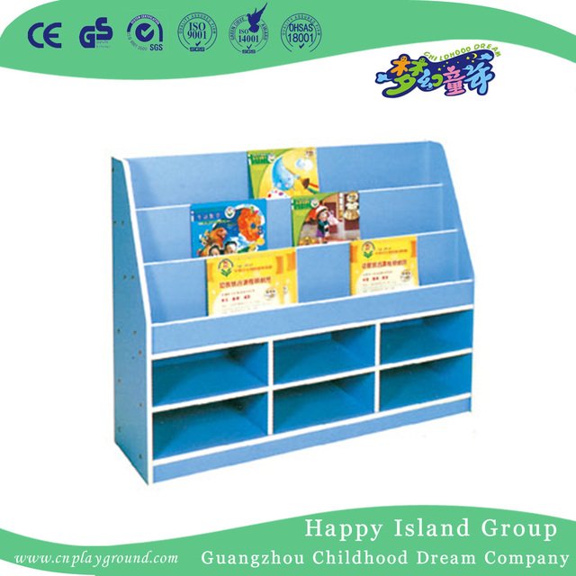Schule Holz Kinder Semilunar Modell Bücherregal (HG-6106)