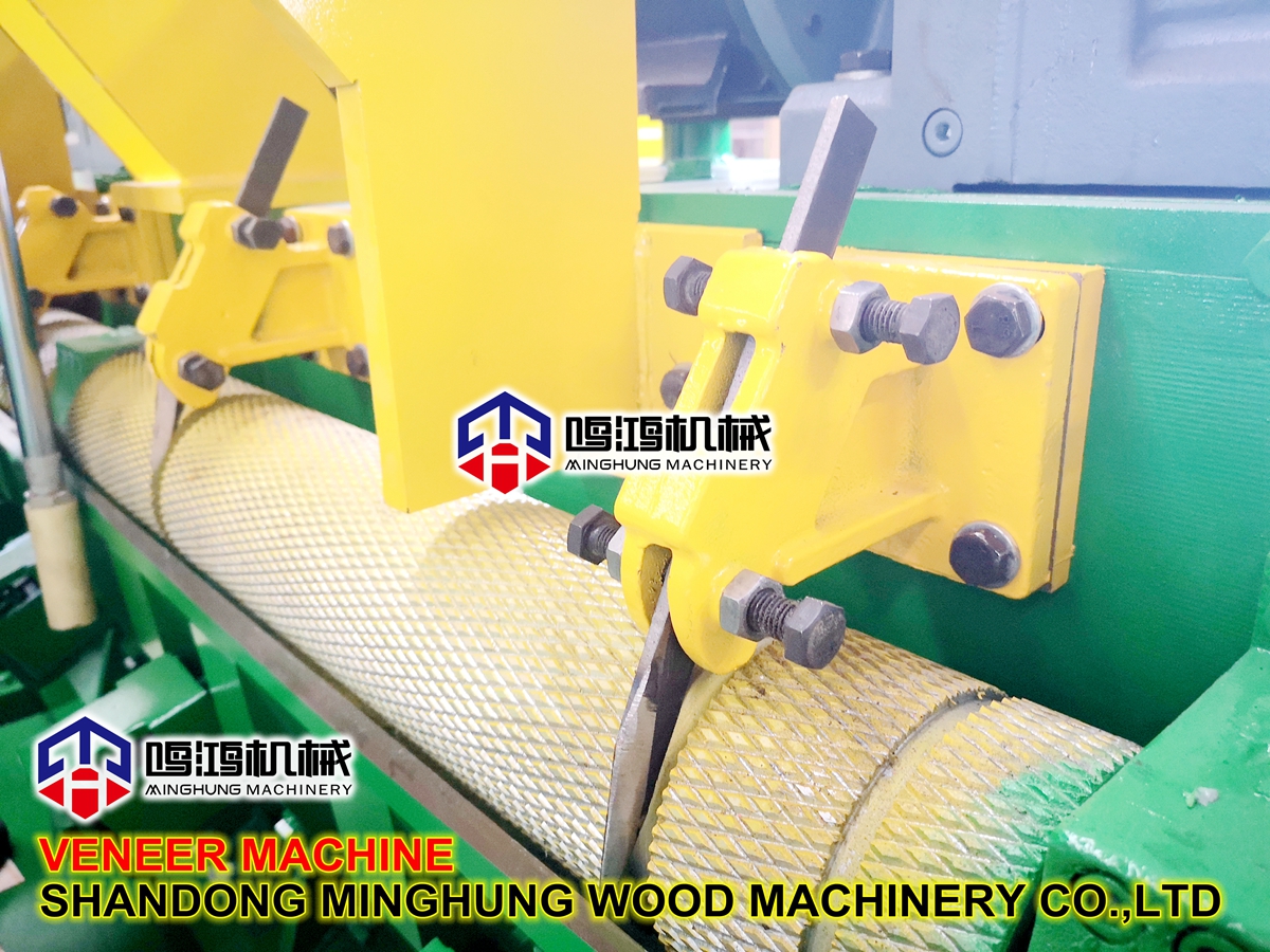 Mesin Pengupas Veneer Kayu Rotary dan Bubut Pemotong untuk Mesin Pengerjaan Kayu