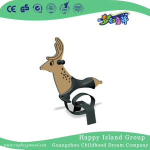 儿童户外动物特色 PE 板摇摆骑乘设备 (HJ-20407)