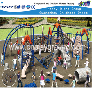 Outdoor-Middle Comprehensive Excising Kinder Metall Spielplatzgeräte (HF-17801)