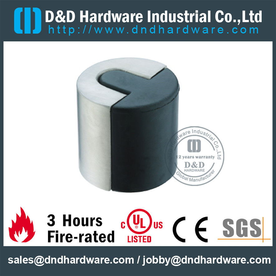 Tope cilíndrico especial de acero inoxidable para puerta de entrada - DDDS041