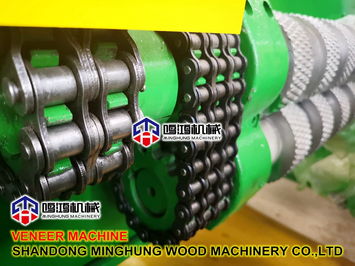 Mesin Bubut Pengupas Veneer Cina Linyi Kuat di Sawmill