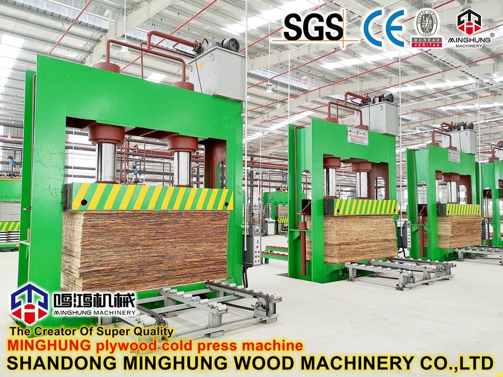 Mesin Cold Press Pembuatan Plywood dengan Motor Siemens