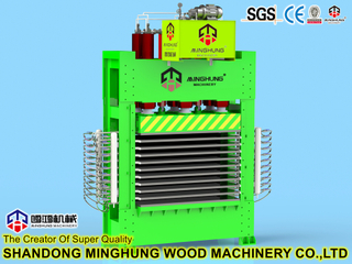 Mesin Hot Press Hidrolik untuk Pembuatan Panel Kayu