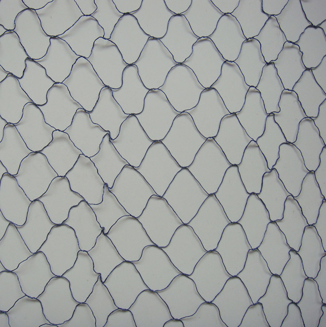 Polyester purple color 30gsm ornamental netting/decorative net
