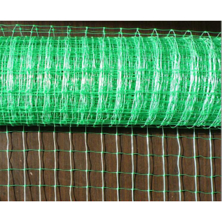HDPE/PP 30gsm green color planting net/plant support net