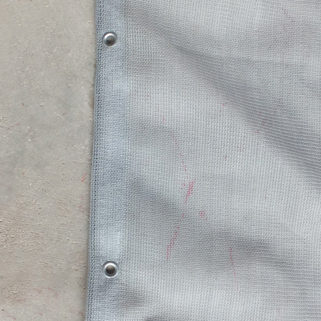 HDPE 250gsm white color scaffold net