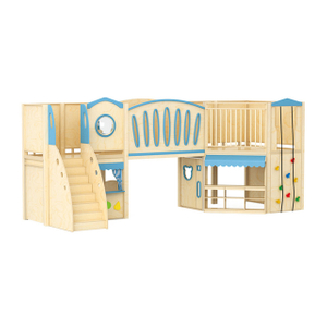 Kindergarten-hölzerner Innenspielplatz für Kinderrollenspiel (HJ-1801)