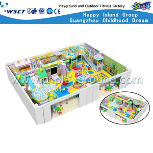 Kundengebundene Karikatur-Innenspielplatz-Kinderspielgeräte (H13-60018)
