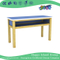 Schule Holz feuerfest Rechteck Schreibtisch mit Lagerung für Kinder (HG-4004)