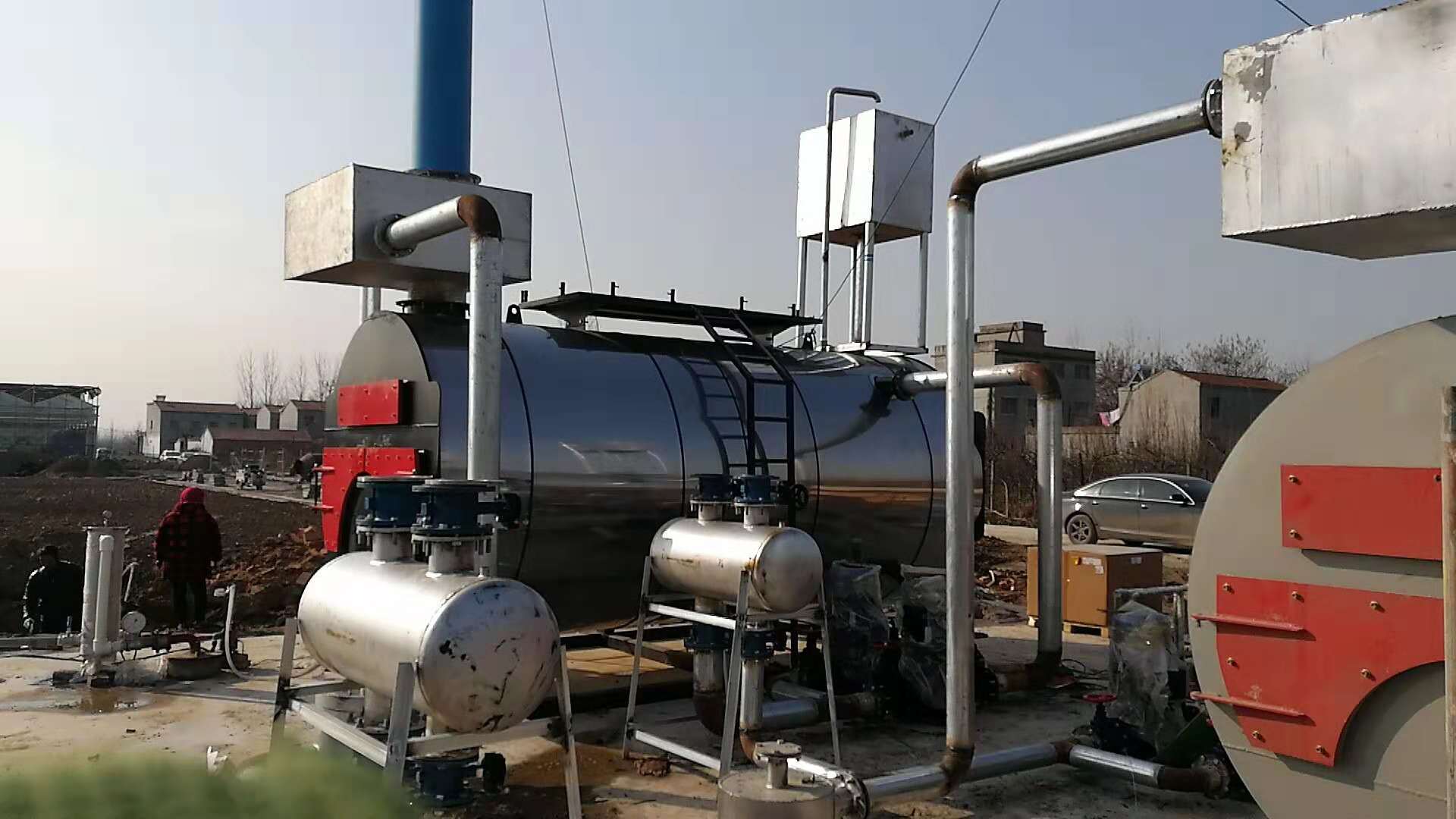 Boilers, fans and other equipment sent to Uzbekistan