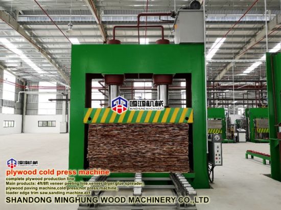 Mesin Press Dingin Plywood dengan Auto Loader & Unloader