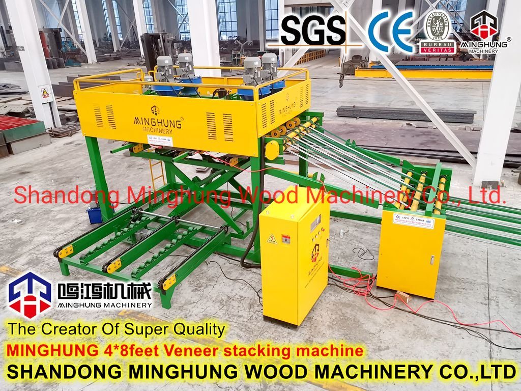 Mesin Sortasi dan Penumpukan Veneer Kayu Otomatis