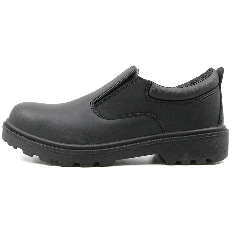 China black steel toe no lace executive safety shoes men