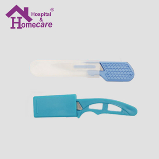 Minor disposable surgical scalpel