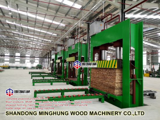 Mesin Press Dingin Woodworking untuk Kayu Lapis