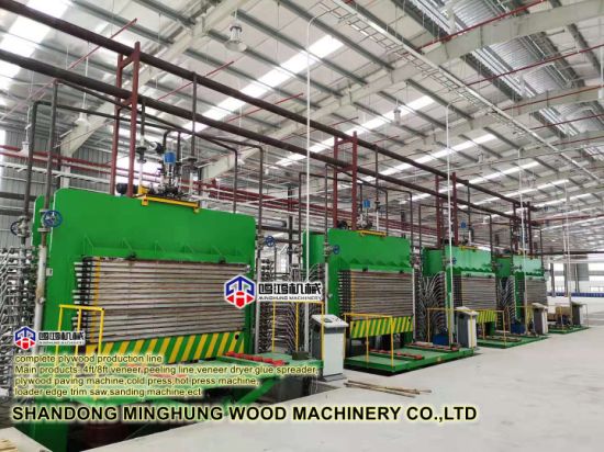 Mesin Press Panas untuk Produksi Papan Kayu Lapis