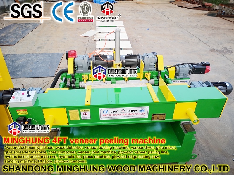Mesin Pengupas Veneer Kayu Spindleless untuk Mesin Kayu Lapis
