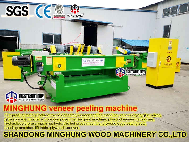 Mesin Pengupas Log untuk Produksi Veneer Kayu