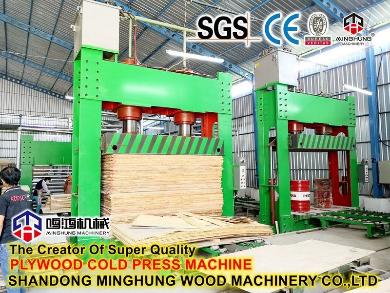 Mesin Cold Press Veneer Kayu Lapis Hidrolik untuk Mesin Pengerjaan Kayu
