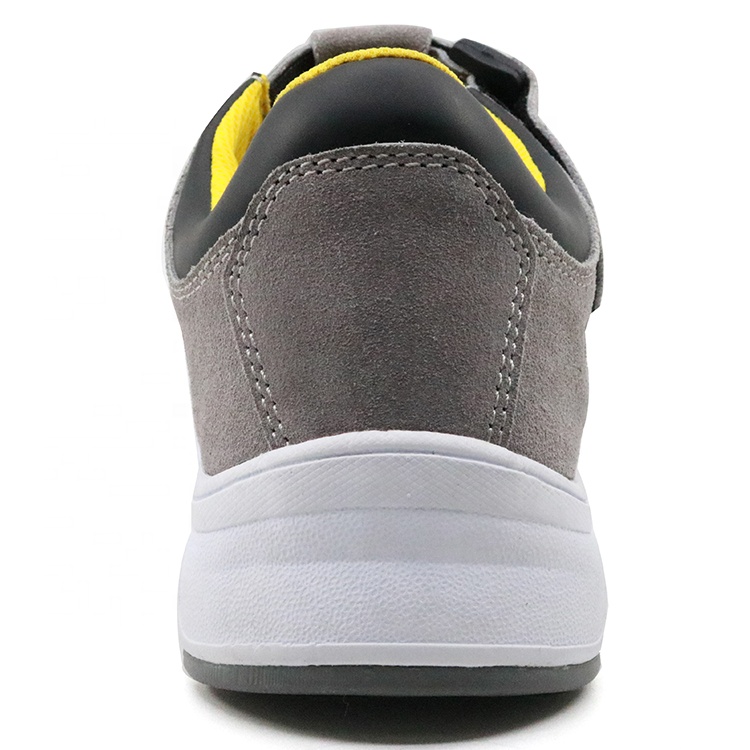 Oil Resistant Metal Free Breathable No Lace Esd Summer Safety Shoes Composite Toe 