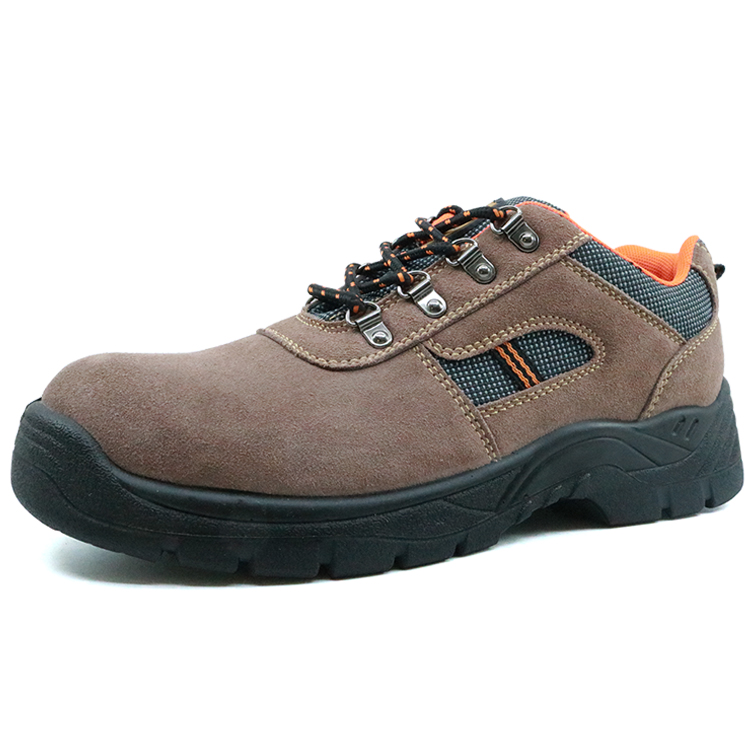 Low ankle china slip resistant sport safety shoes with steel toe