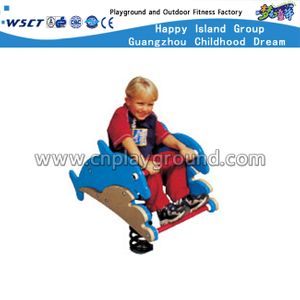 Einzel-PVC-Board Dolphin Spring Rocking Ride On Promotion (HD-15920)