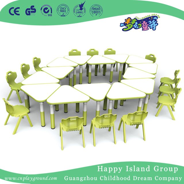 Kindergarten Holz Kinder Klee Modell Tisch (HG-4801)