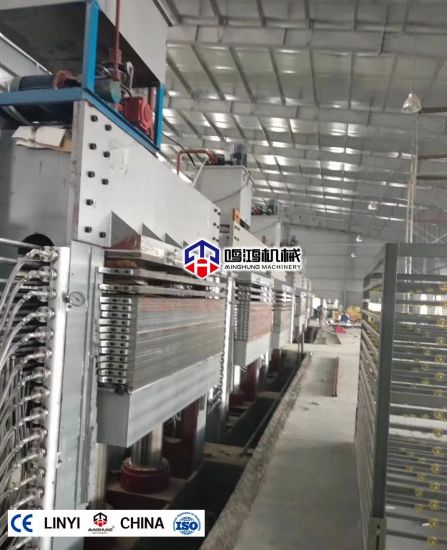 Mesin Laminating Panas Tekan Hidraulik untuk Produksi Kayu Lapis