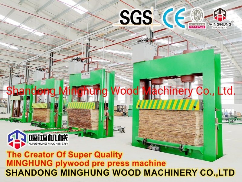 China Woodworking Plywood Veneer Cold Press Machine