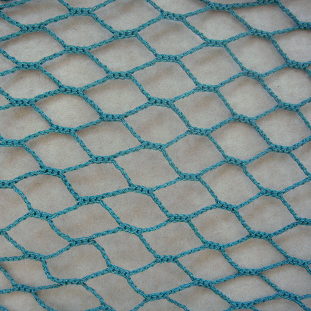 HDPE 230gsm blue color small mesh safety net