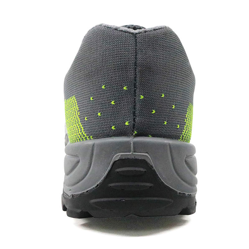 PU injection steel toe warehouse sport type safety shoes breathable