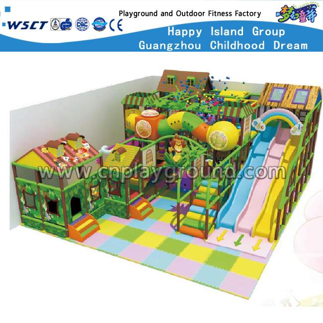 Vergnügungspark Großes Kinderschloss Indoor-Spielgeräte (HD-7501)