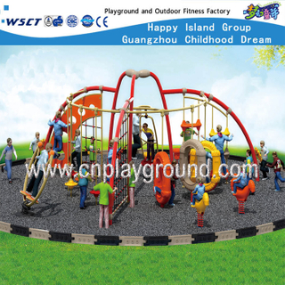 Kinder Outdoor Metall Komplex Spielplatz Set (HF-17901)