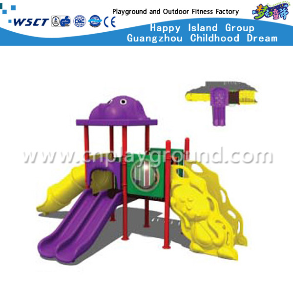 小型儿童简易多功能塑料滑梯(M11-02503)