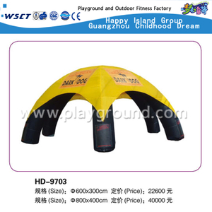 游乐园用蜘蛛帐篷户外露营充气帐篷 (HD-9703)