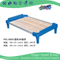 Vorschule Rustikale Holz Einzelbett mit Kunststoffbahre (HG-6303)