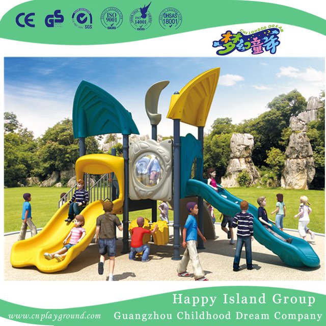 Im Freien große skalierte Kinder Meeresbrise Spielplatz mit Kletterausrüstung (HG-10001)