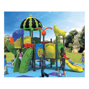 Kleiner grüner Gemüsedia-Spielplatz im Freien für Kinderspiel (HJ-11101)