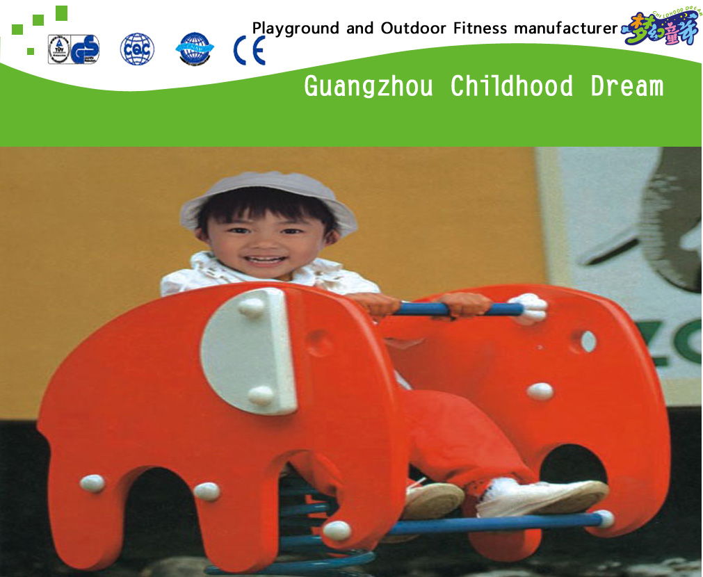 Outdoor Frog Model Kids Animal Spring Rocking Ride (M11-11115)