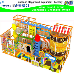 带儿童卡通城堡和游乐园的室内游乐场 (H15-6004)