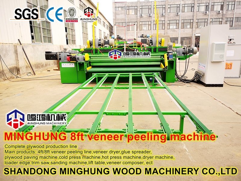 Mesin Pengupas untuk Membuat Plywood Veneer Core