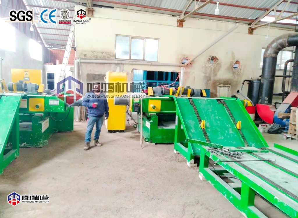 Mesin Pengolah Log Kayu Mesin Papan Veneer