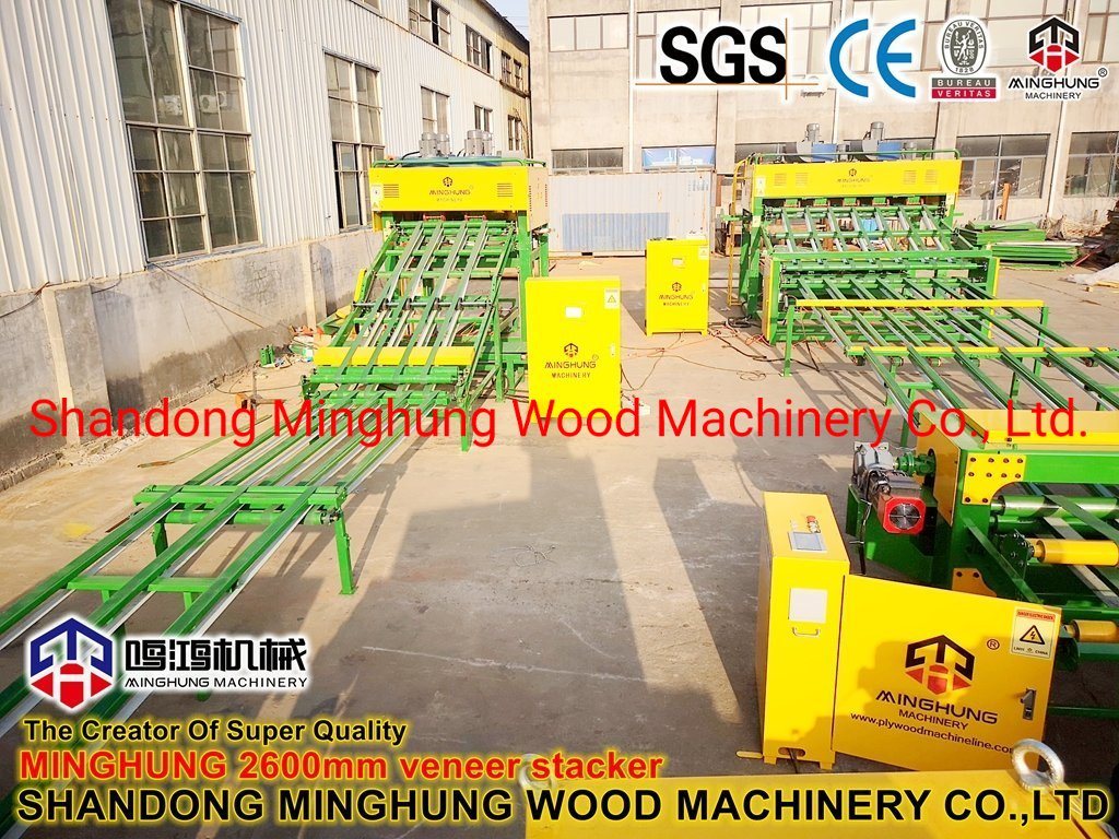 Stacker Veneer dengan Meja Angkat Hidraulik