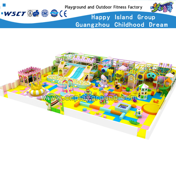 Frischer weicher kleiner Indoor-Spielplatz für Kleinkinder (M11-C0021)